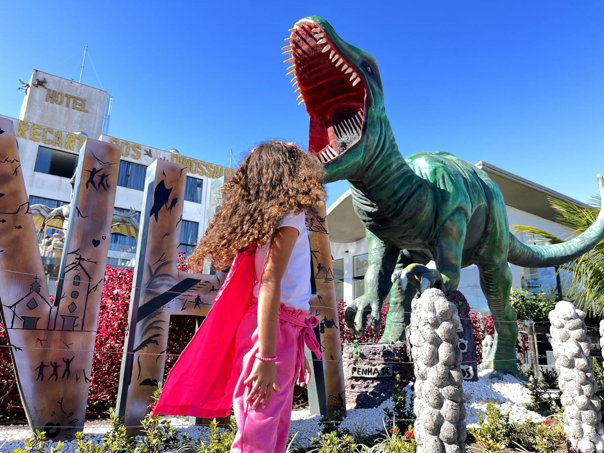 Hotel Recanto Dos Dinossauros Penha  Exteriér fotografie