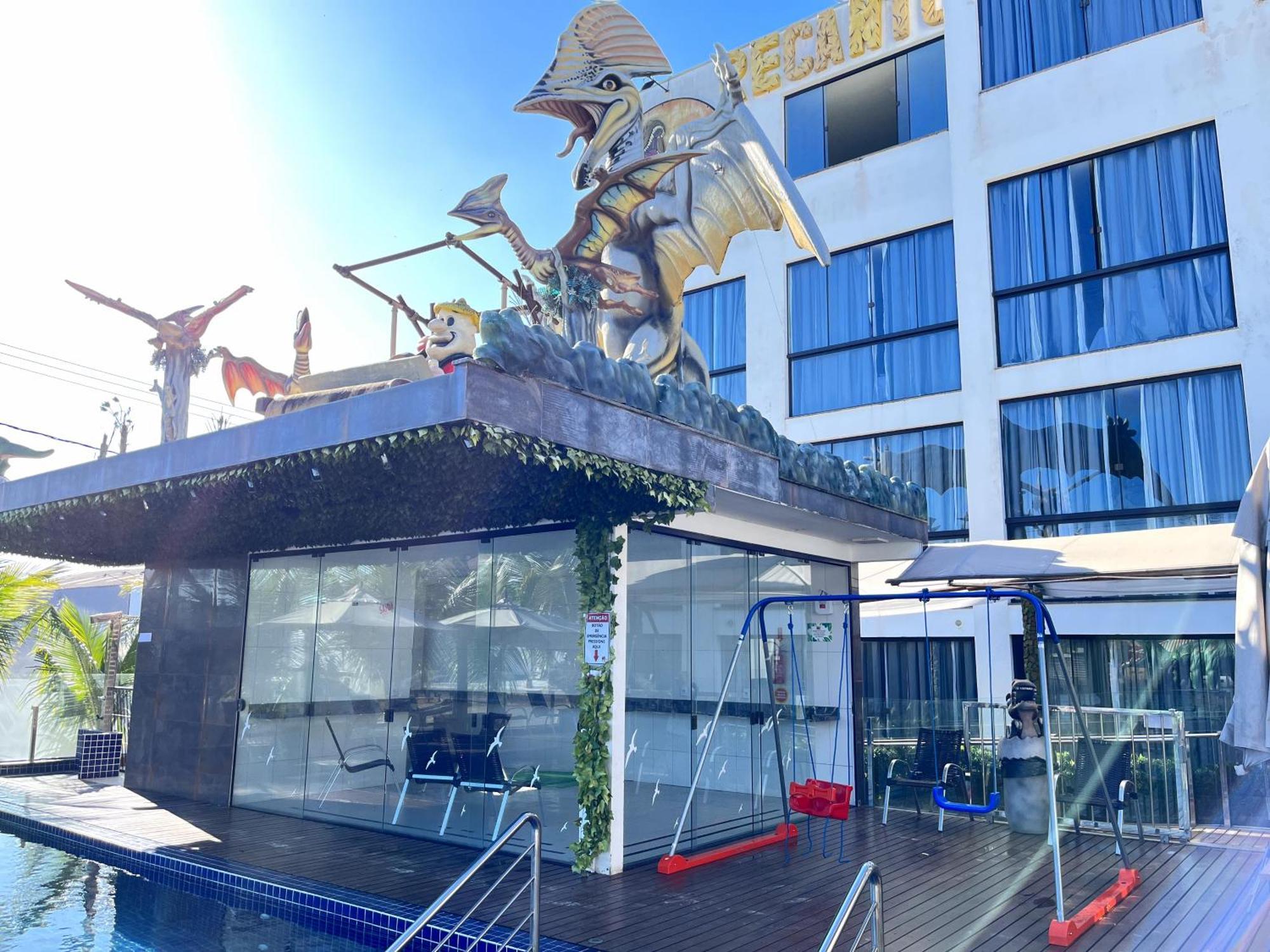 Hotel Recanto Dos Dinossauros Penha  Exteriér fotografie