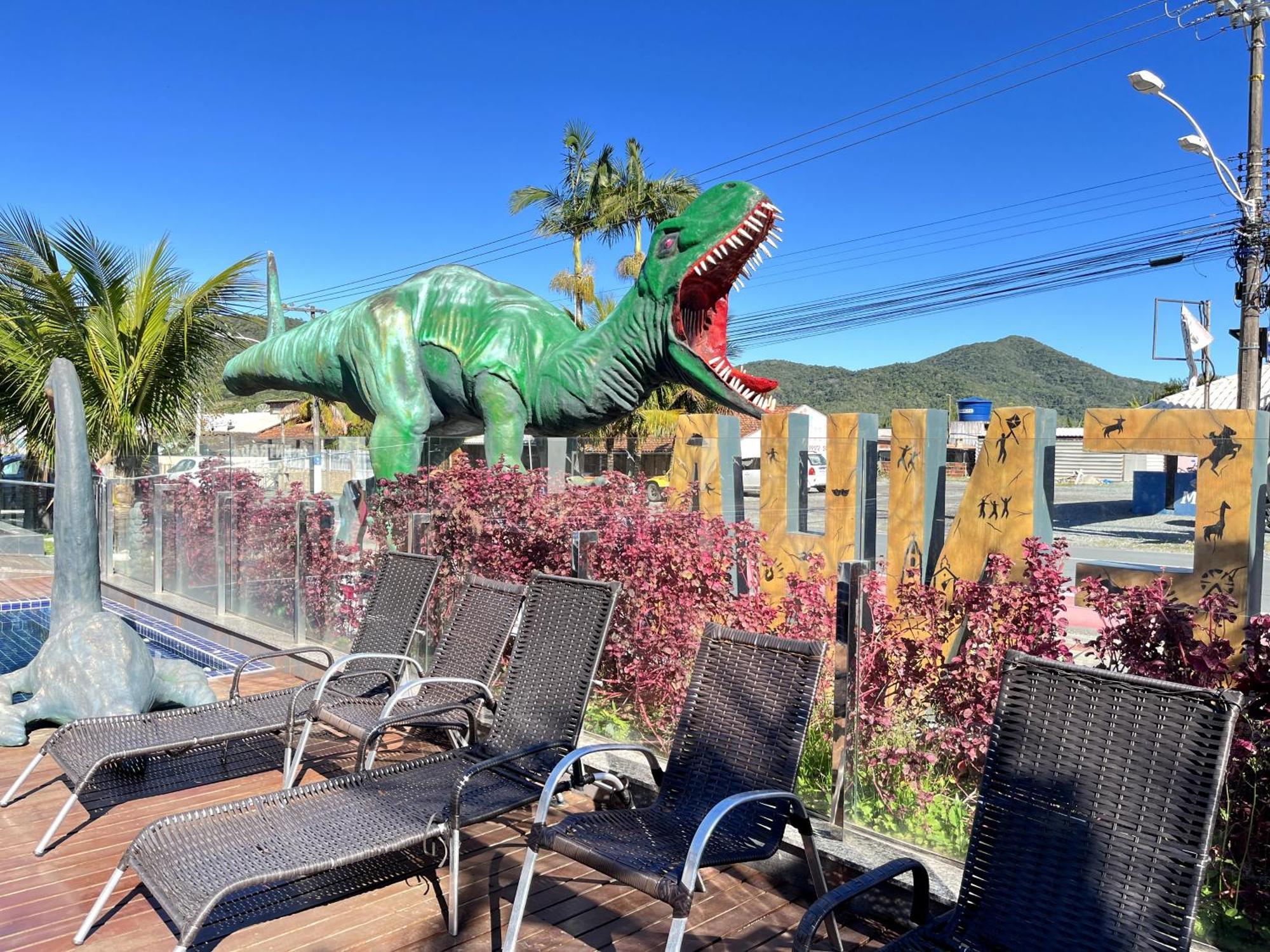 Hotel Recanto Dos Dinossauros Penha  Exteriér fotografie