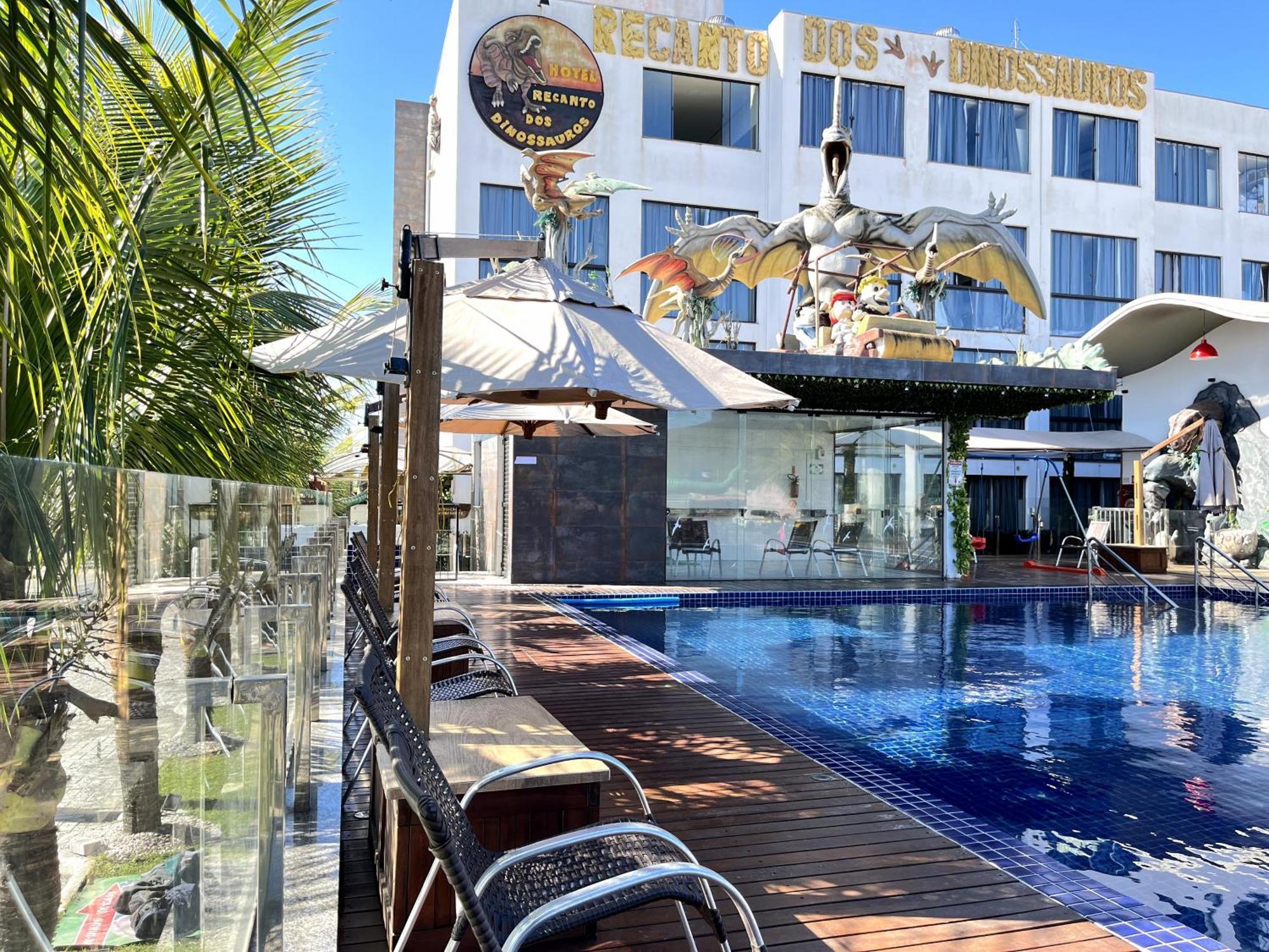 Hotel Recanto Dos Dinossauros Penha  Exteriér fotografie